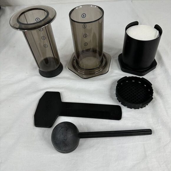 Aerobie AeroPress Coffee Maker with Filters Accessories Camping Portable Outdoor - Picture 7 of 11